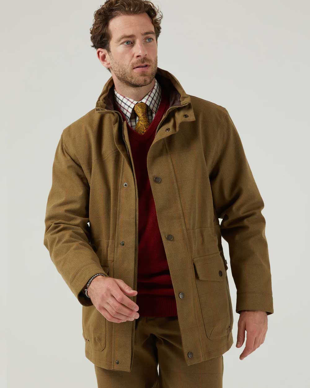 Alan Paine Mens Axford Waterproof Coat - Image 6