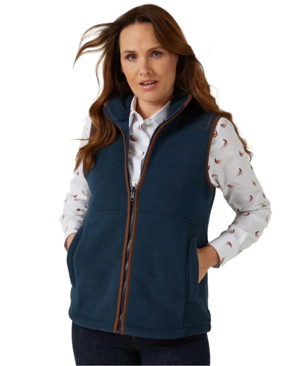 Alan Paine Aylsham Ladies Fleece Gilet - Image 15