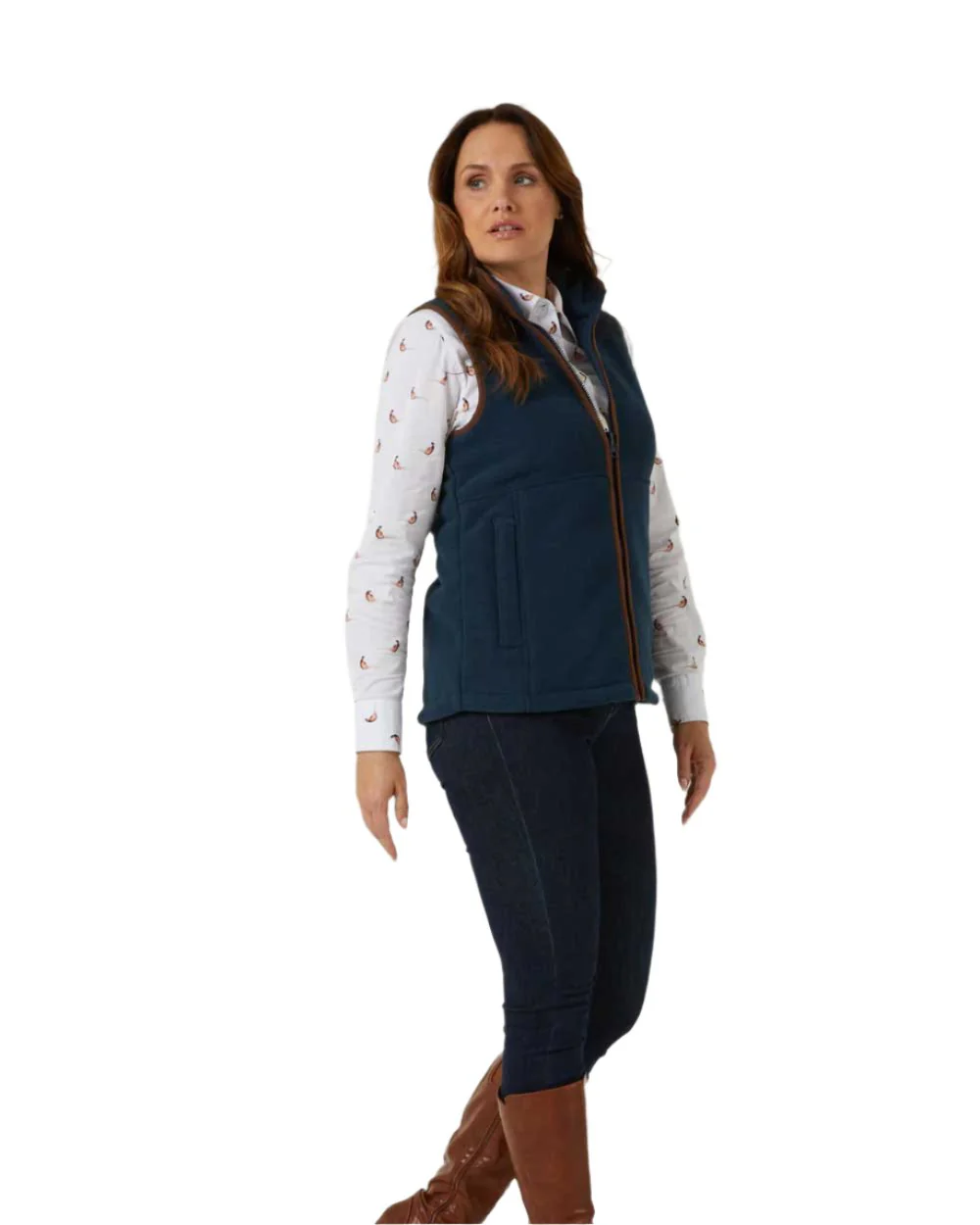 Alan Paine Aylsham Ladies Fleece Gilet - Image 18