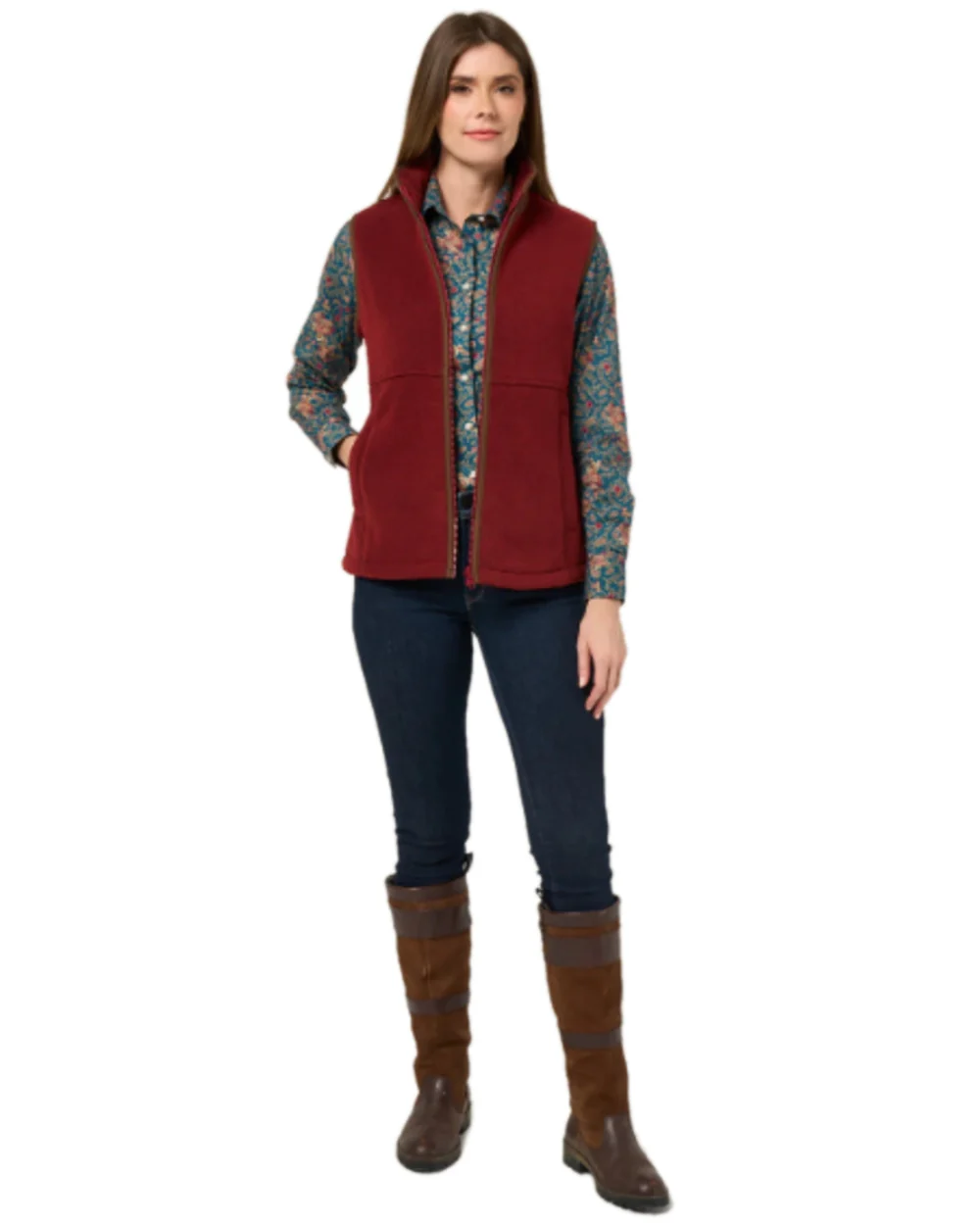 Alan Paine Aylsham Ladies Fleece Gilet - Image 21