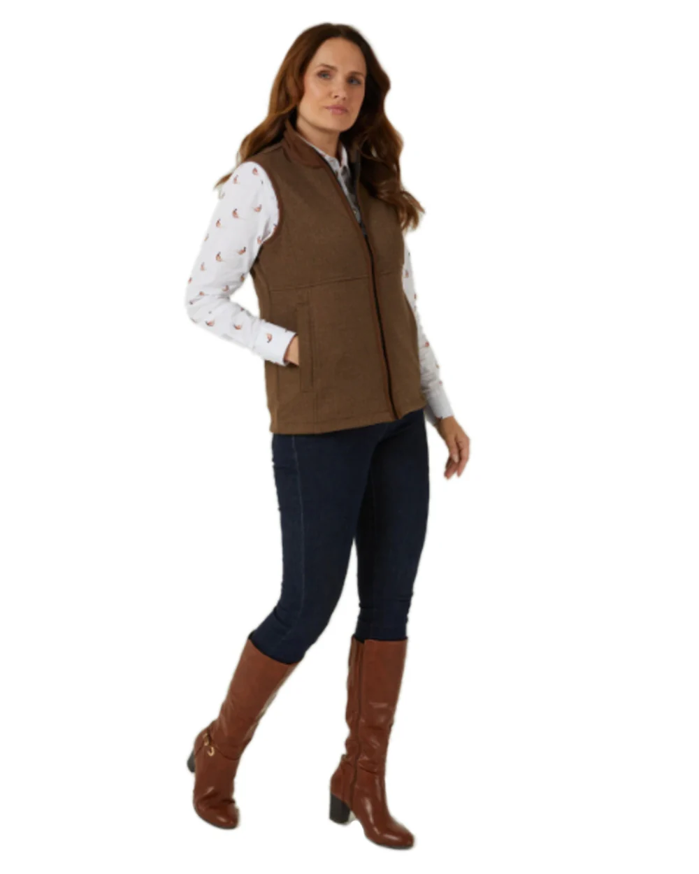 Alan Paine Aylsham Ladies Fleece Gilet - Image 33