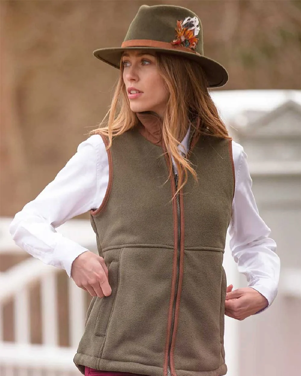 Alan Paine Aylsham Ladies Fleece Gilet - Image 38