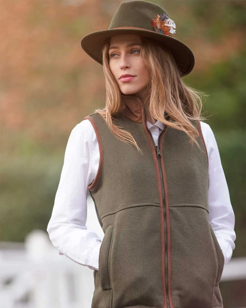 Alan Paine Aylsham Ladies Fleece Gilet - Image 39