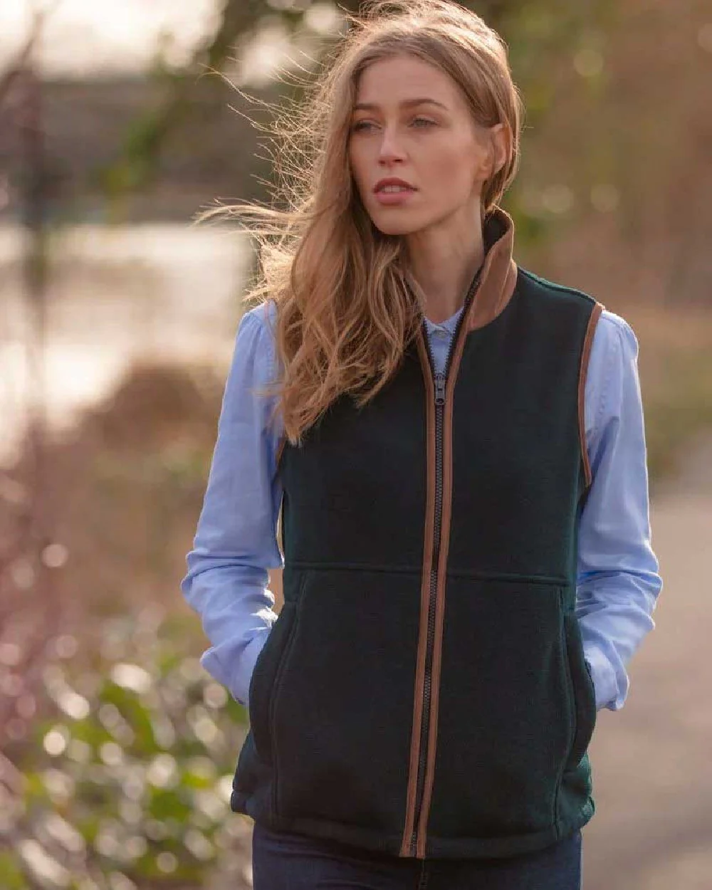 Alan Paine Aylsham Ladies Fleece Gilet - Image 5