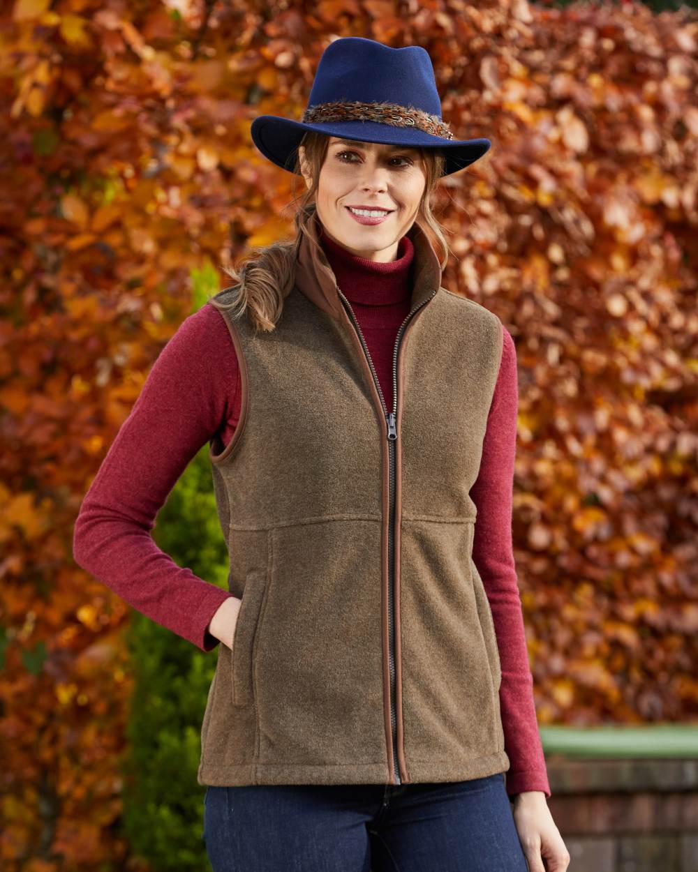 Alan Paine Aylsham Ladies Fleece Gilet - Image 53