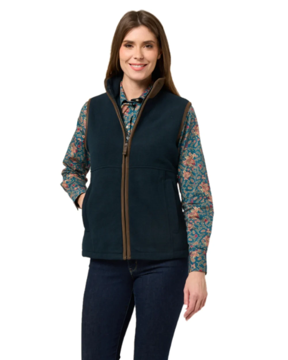 Alan Paine Aylsham Ladies Fleece Gilet - Image 9