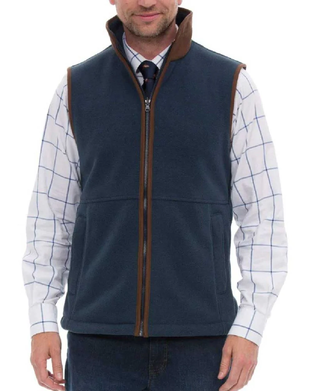Alan Paine Aylsham Fleece Gilet - Image 16