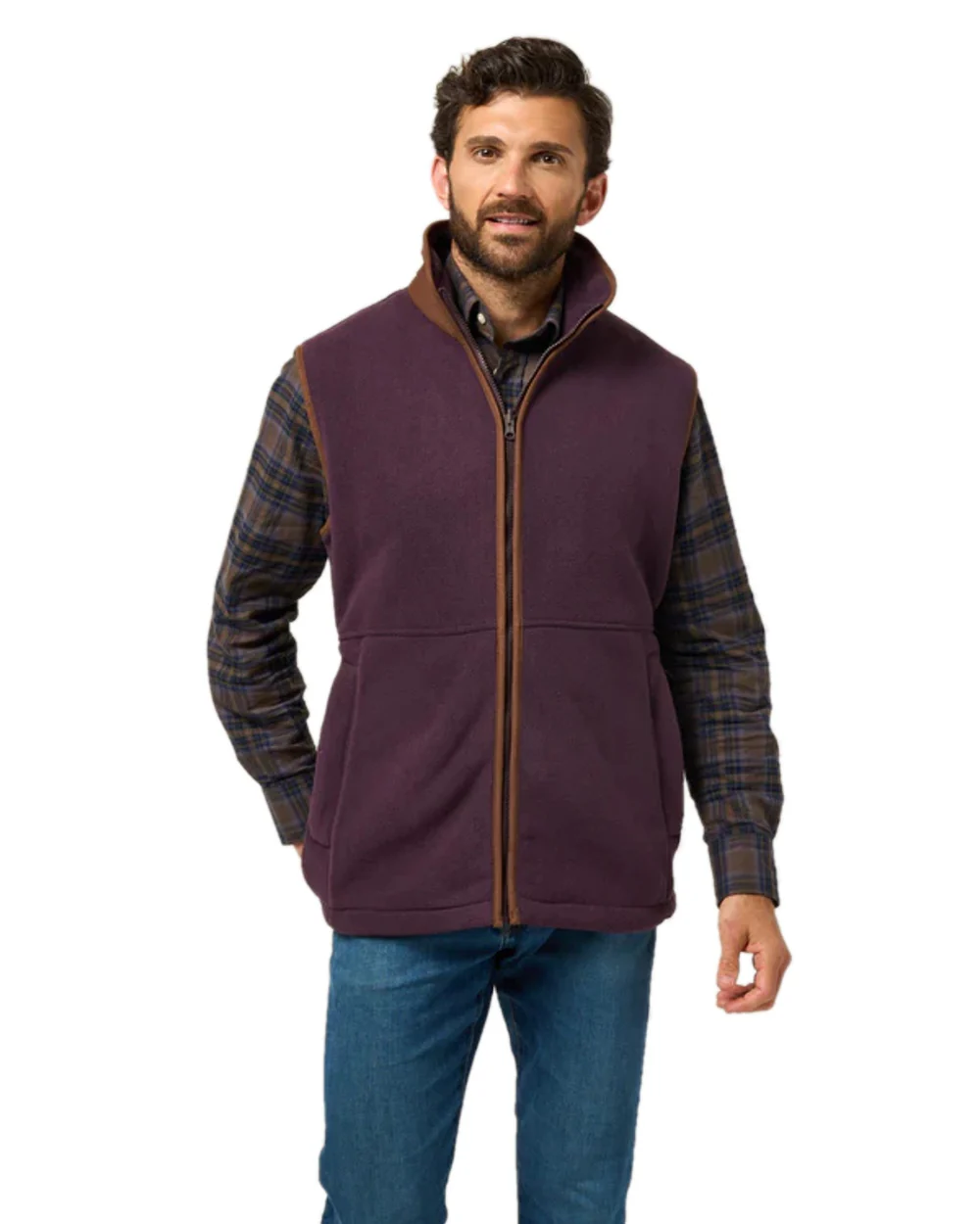 Alan Paine Aylsham Fleece Gilet - Image 23