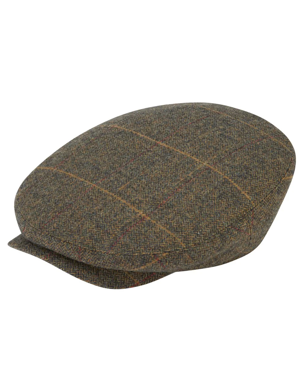 Alan Paine Combrook Balmoral Tweed Cap - Image 2