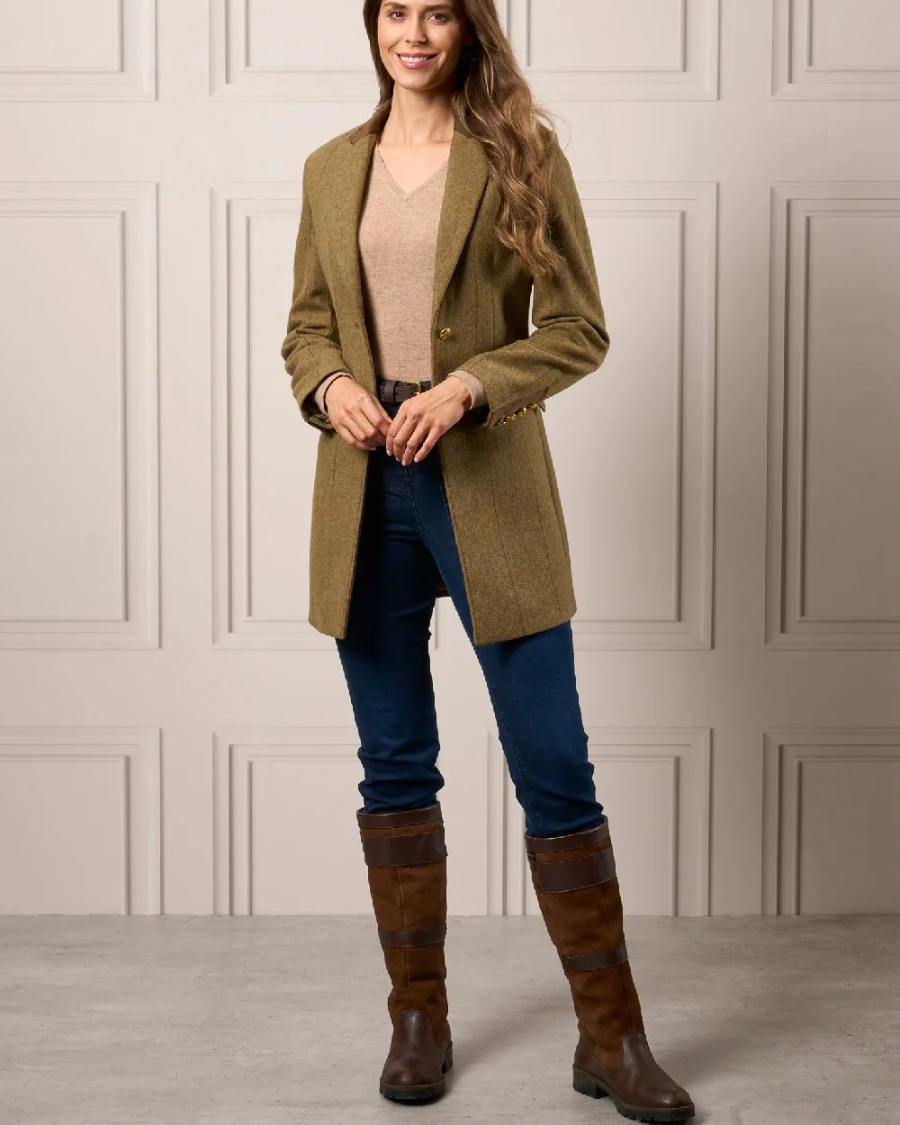 Alan Paine Combrook Ladies Mid Thigh Coat - Image 14