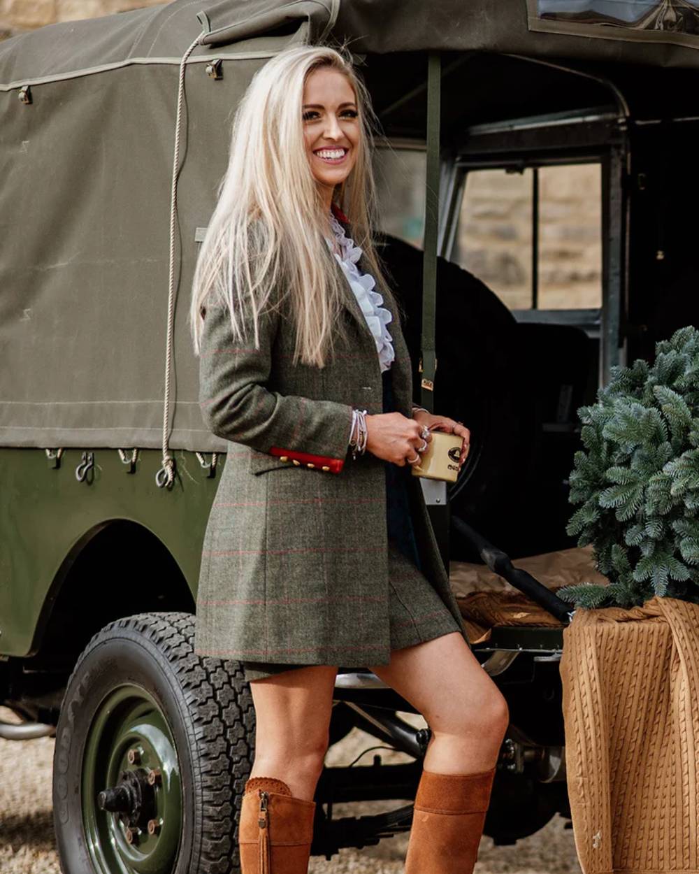 Alan Paine Combrook Ladies Mid Thigh Coat - Image 6