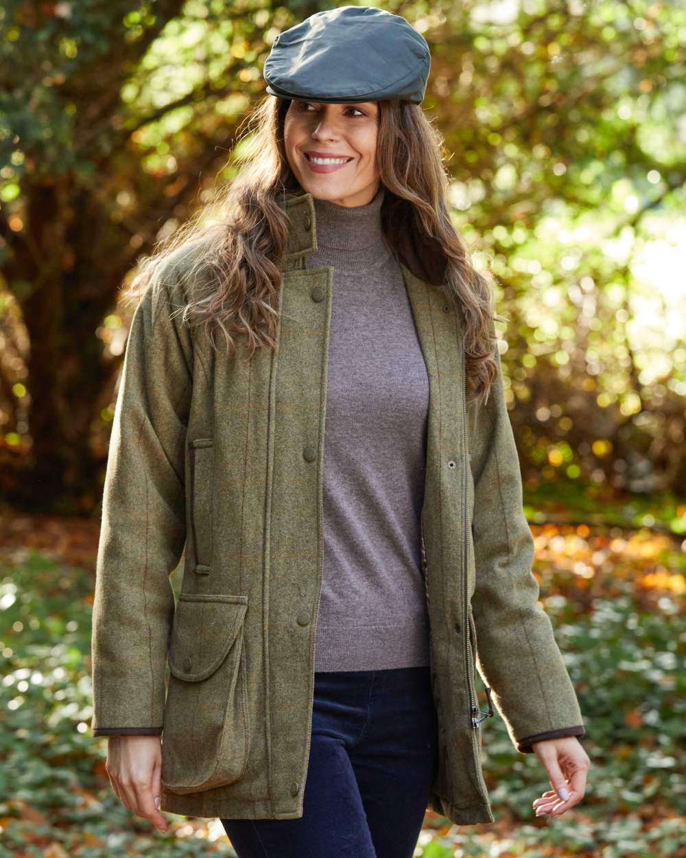Alan Paine Combrook Ladies Tweed Coat - Image 5