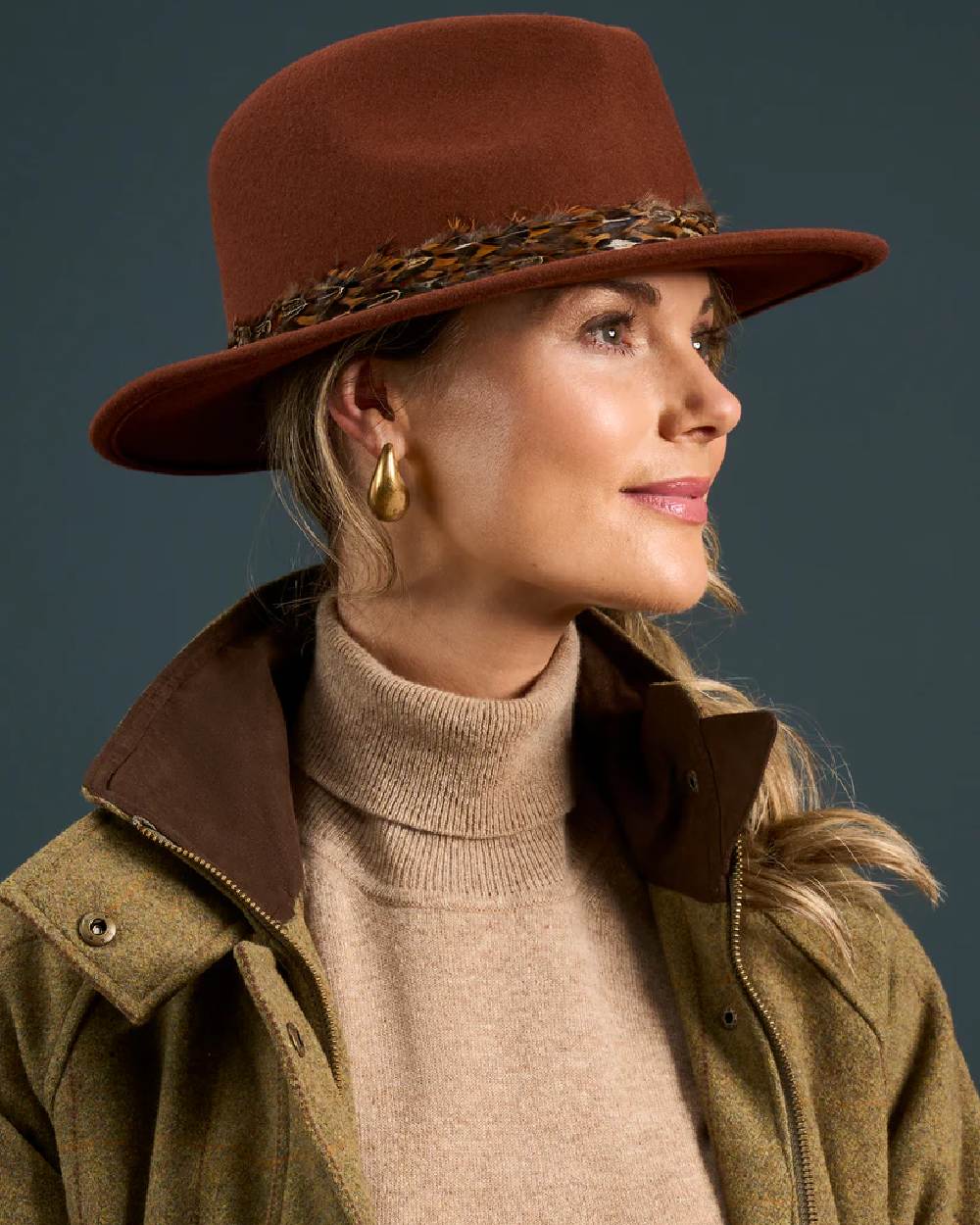Alan Paine Combrook Ladies Tweed Coat - Image 7