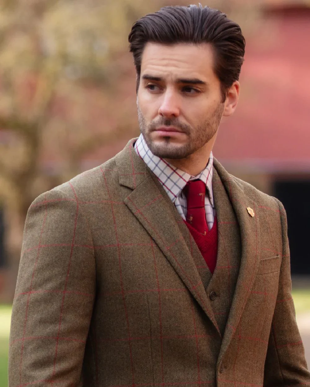 Alan Paine Combrook Mens Tweed Sports Blazer - Image 15