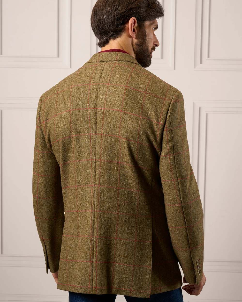 Alan Paine Combrook Mens Tweed Sports Blazer - Image 19