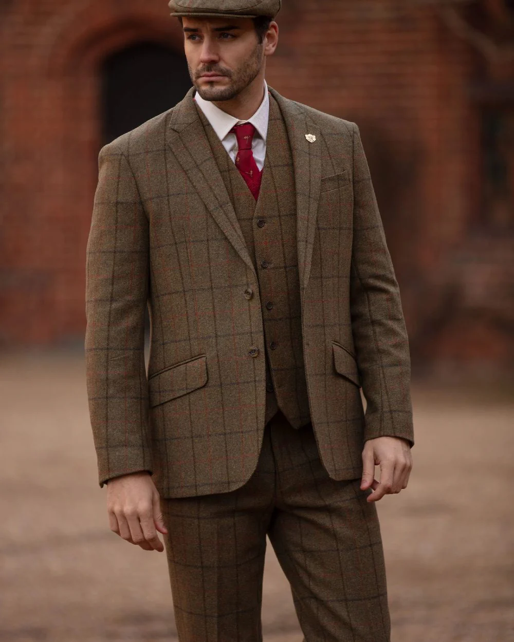 Alan Paine Combrook Mens Tweed Sports Blazer - Image 8