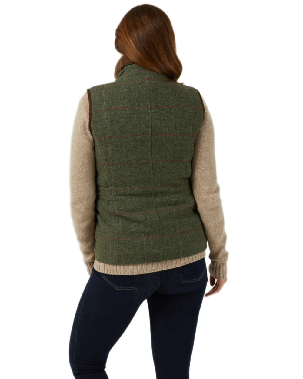Alan Paine Combrook Tweed Ladies Gilet - Image 11