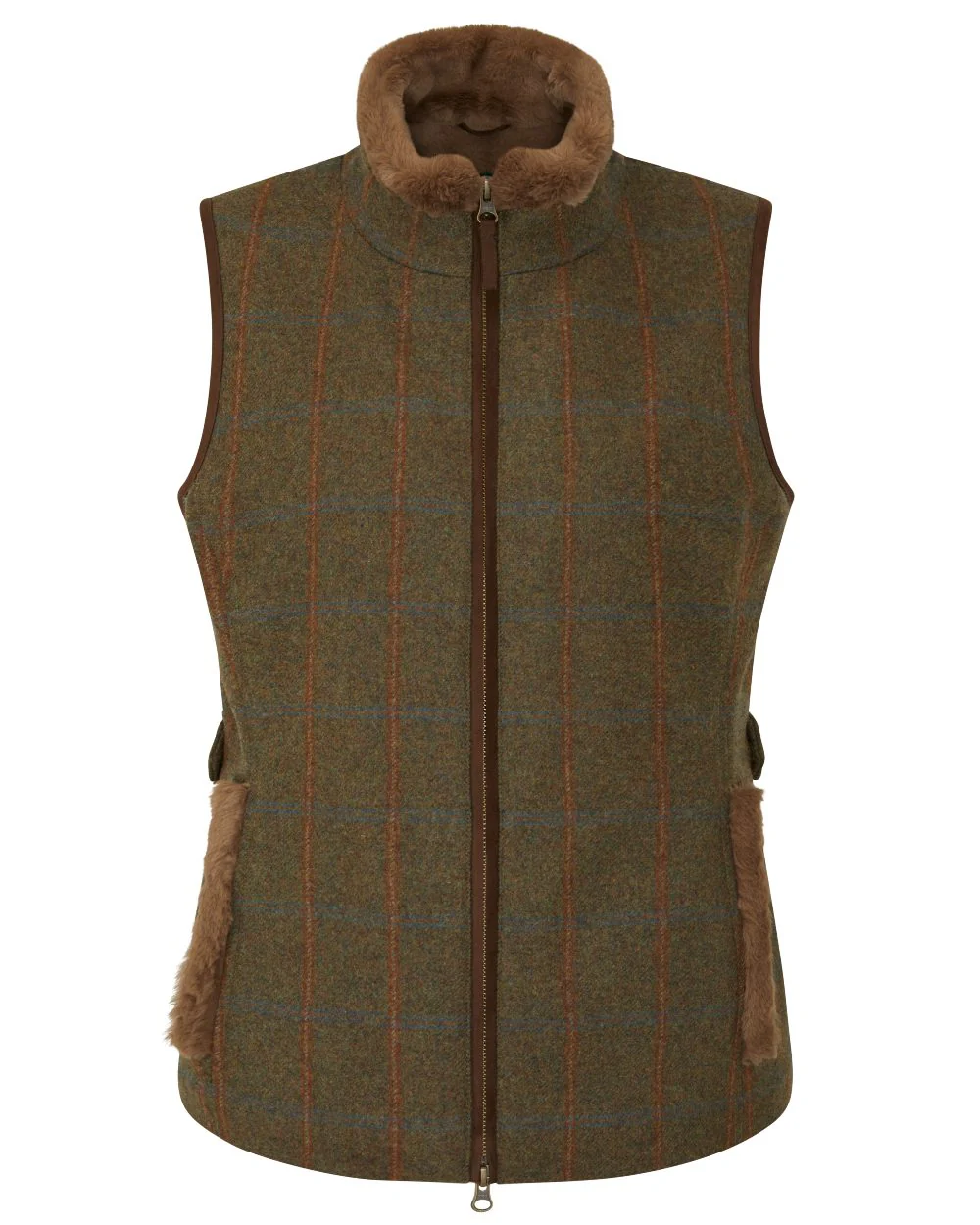 Alan Paine Combrook Tweed Ladies Gilet - Image 12