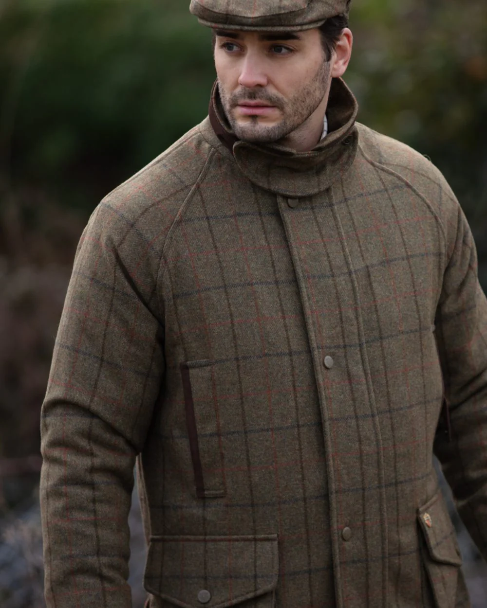 Alan Paine Combrook Tweed Waterproof Coat - Image 11