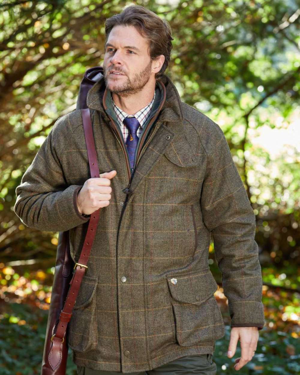 Alan Paine Combrook Tweed Waterproof Coat - Image 16