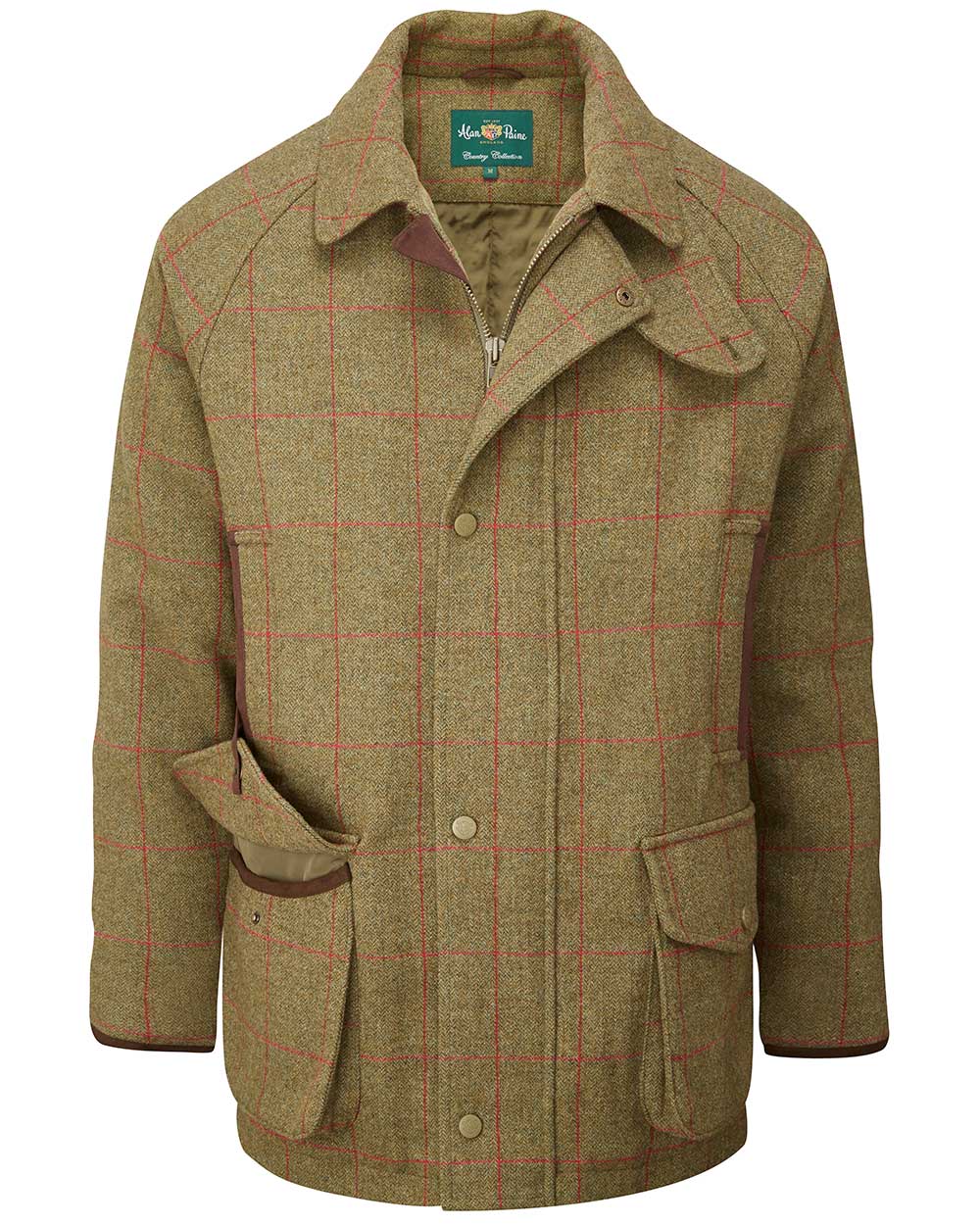 Alan Paine Combrook Tweed Waterproof Coat - Image 3