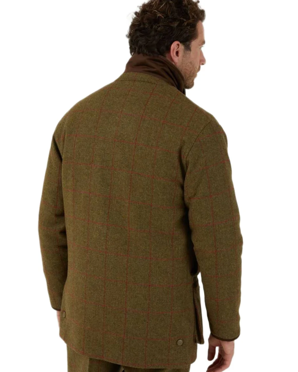 Alan Paine Combrook Tweed Waterproof Coat - Image 6