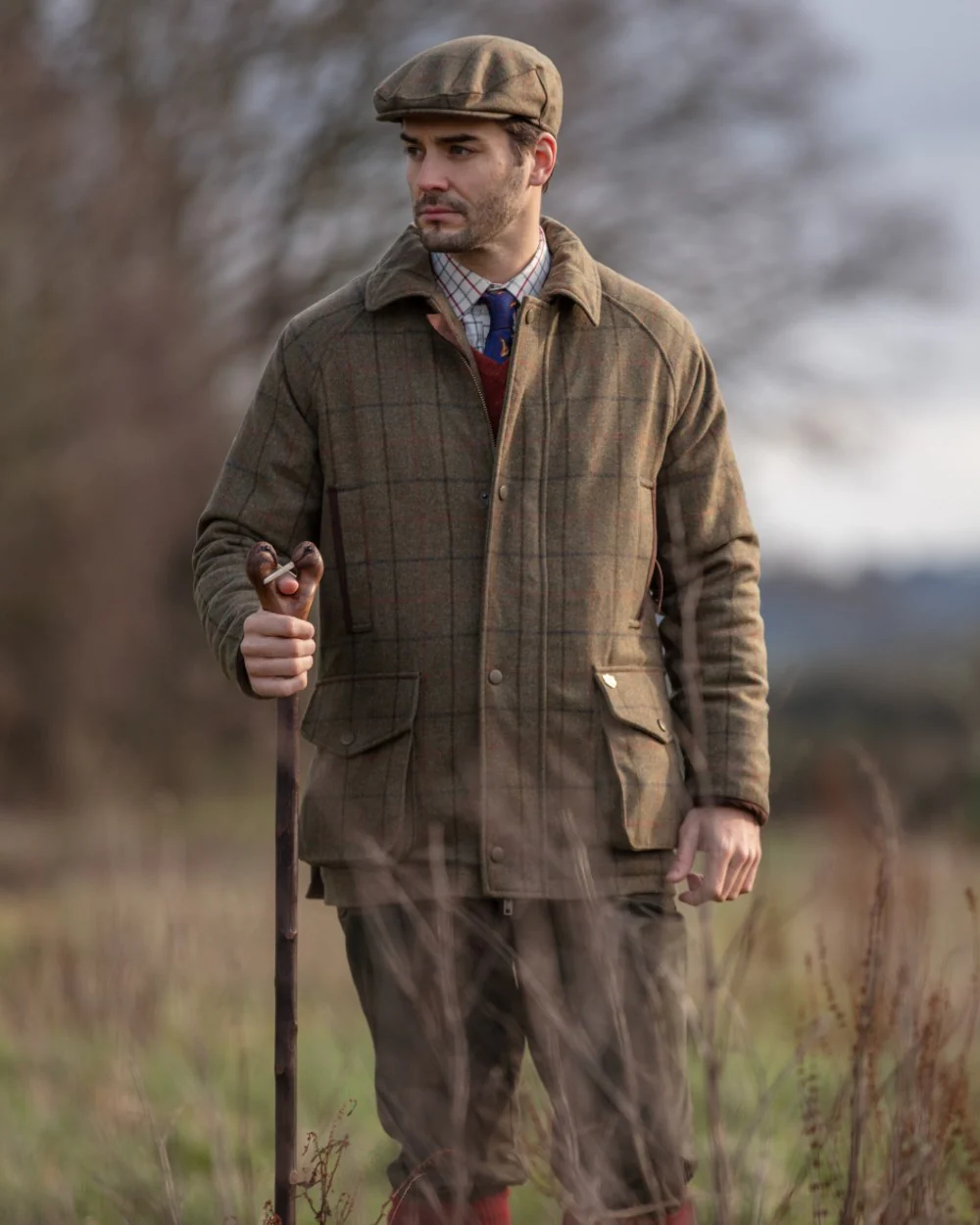 Alan Paine Combrook Tweed Waterproof Coat - Image 9