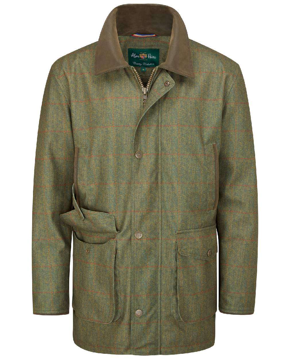 Alan Paine Didsmere Mens Technical Tweed Coat - Image 5
