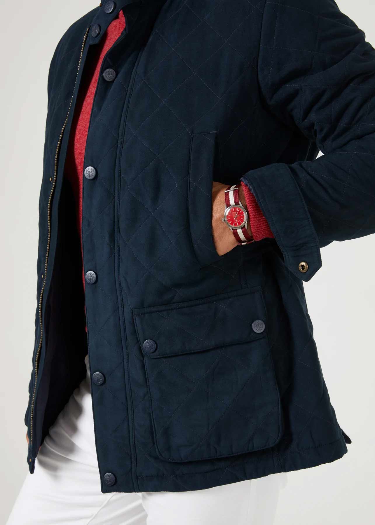 Alan Paine Felwell Quilted Jacket - Image 12