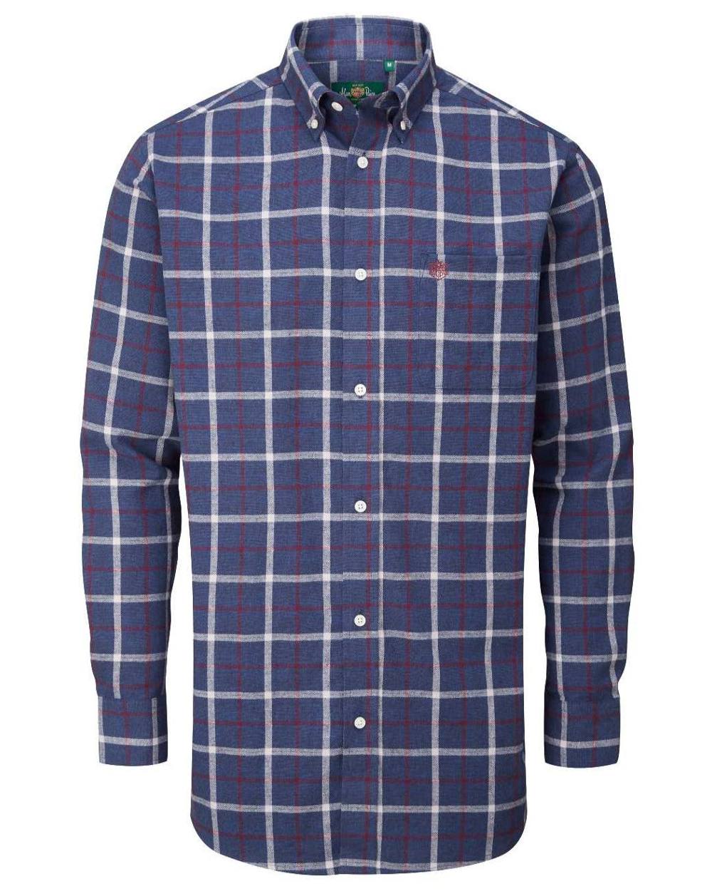 Alan Paine Ilkley Flannel Button-Down Collar Shirt - Image 5