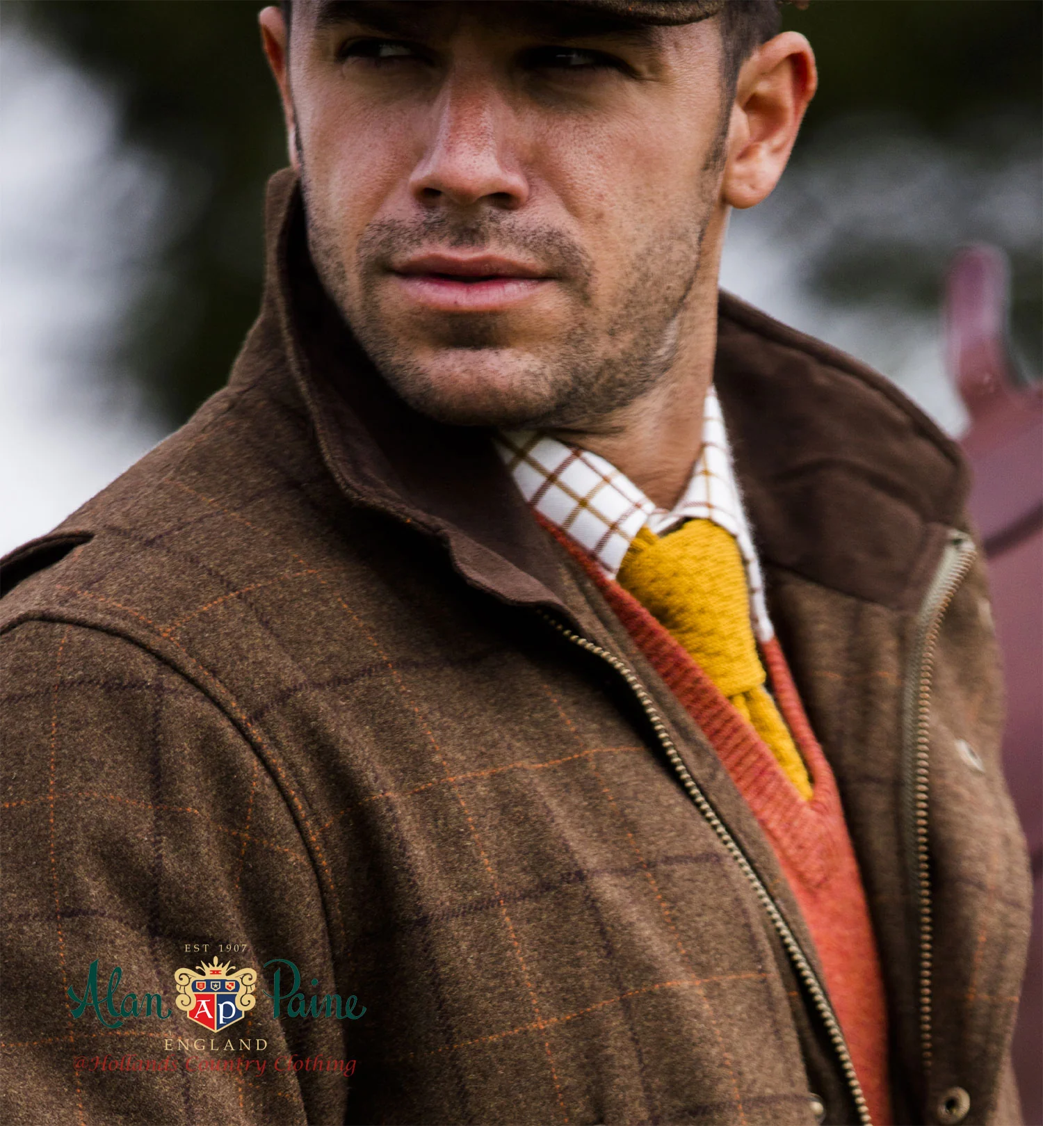 Alan Paine Ripon Knitted Tie - Image 9