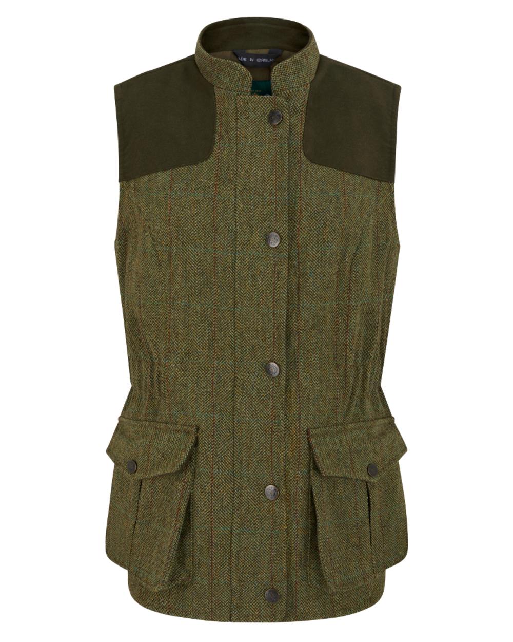 Alan Paine Ladies Rutland Tweed Gilet - Image 2