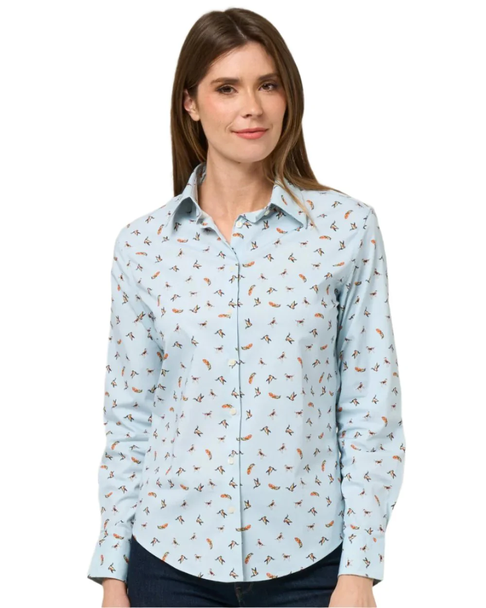 Alan Paine Ladies Lawen Printed Shirt - Image 10