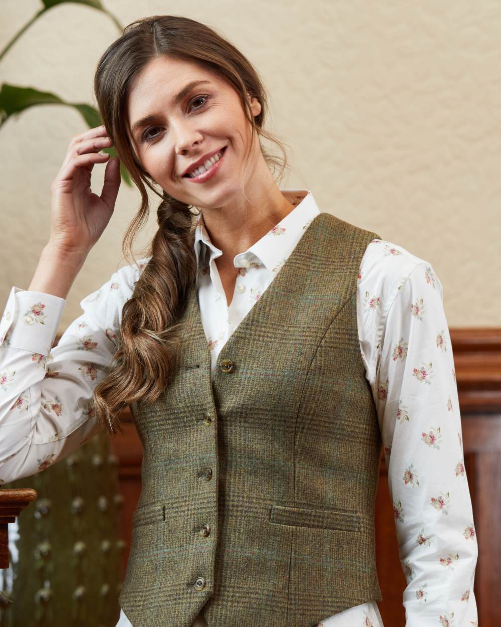 Alan Paine Ladies Lawen Printed Shirt - Image 20