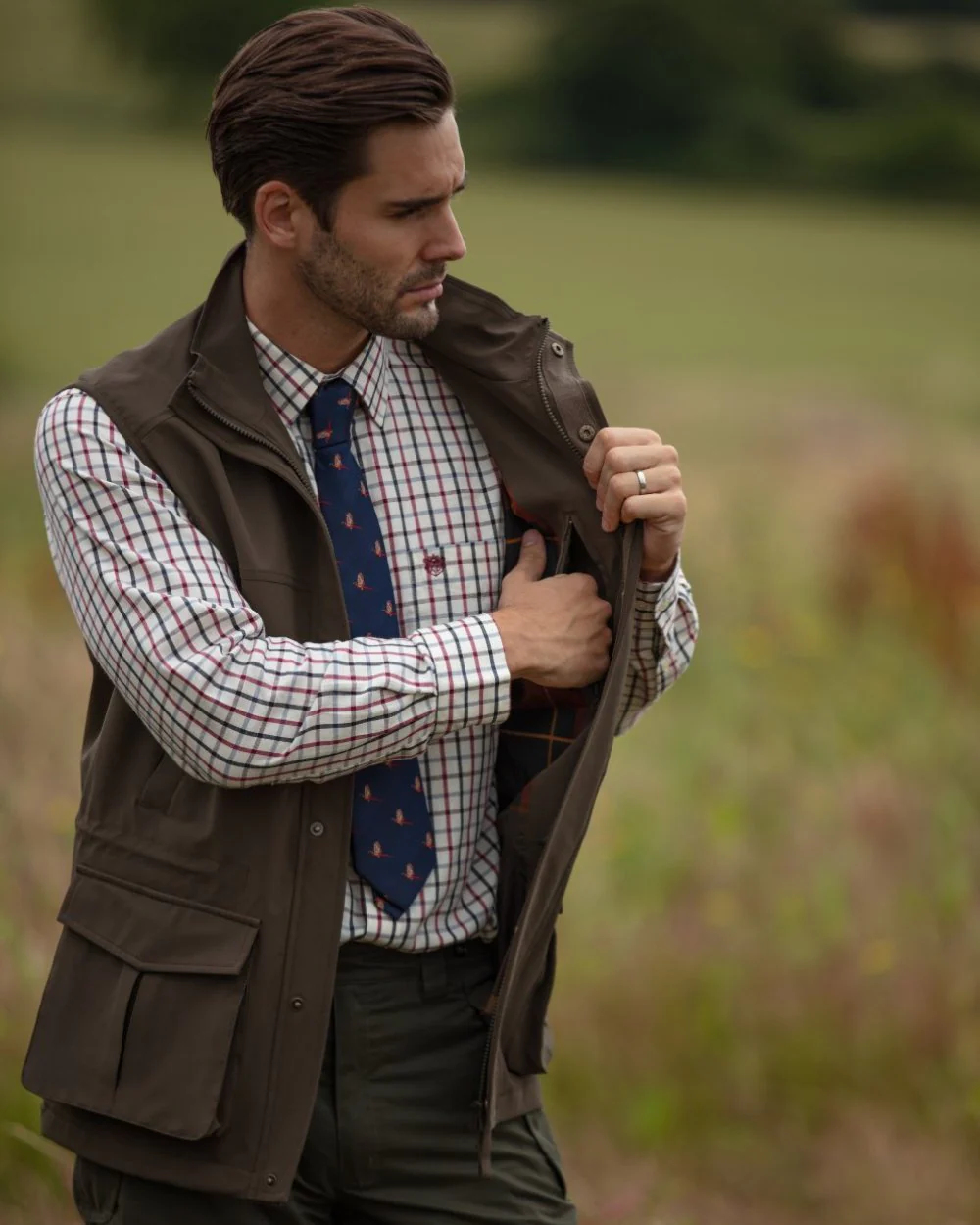 Alan Paine Lockwood Mens Shooting Waistcoat - Image 4