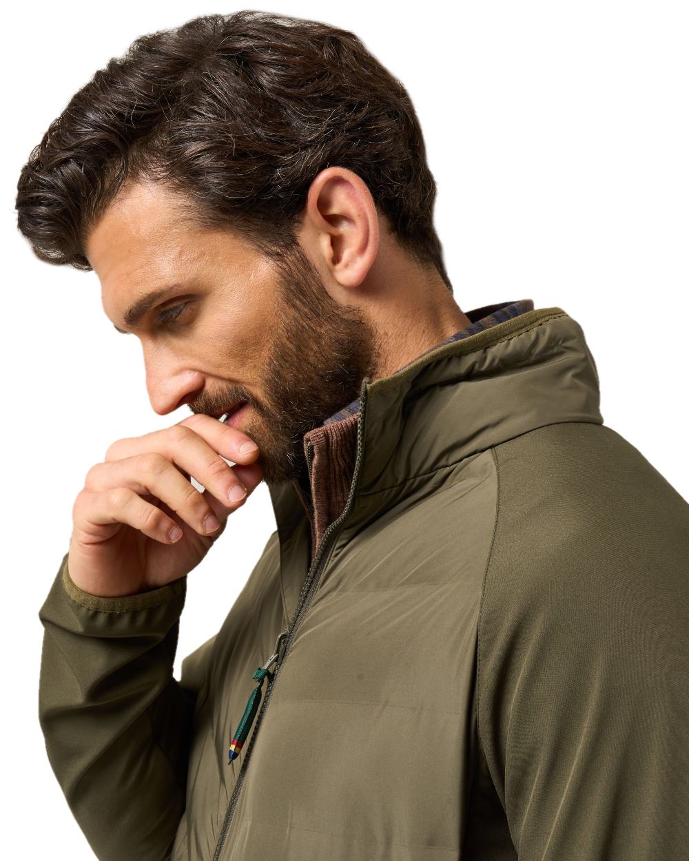 Alan Paine Mens Calsall Hybrid Jacket - Image 4