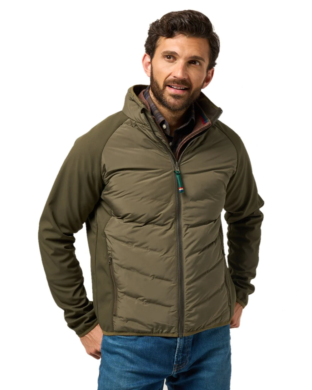 Alan Paine Mens Calsall Hybrid Jacket - Image 6