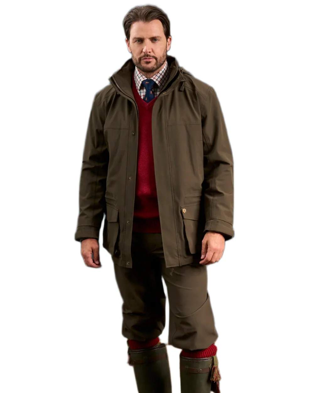 Alan Paine Mens Dunswell Field Coat - Image 2