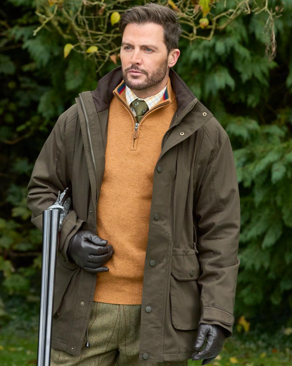 Alan Paine Mens Dunswell Field Coat - Image 3