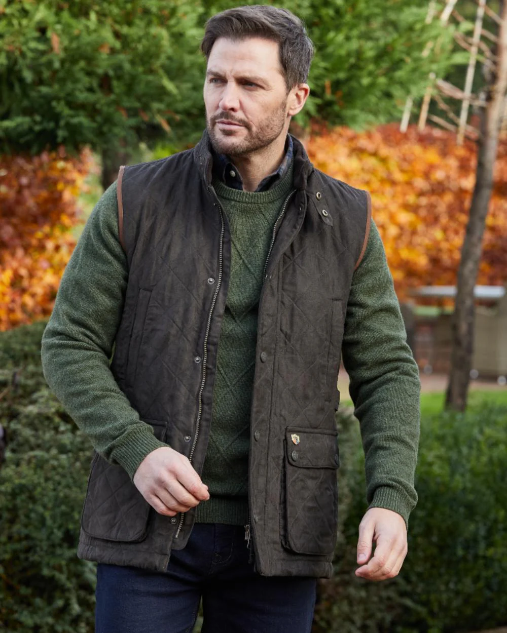 Alan Paine Mens Felwell Waistcoat - Image 2