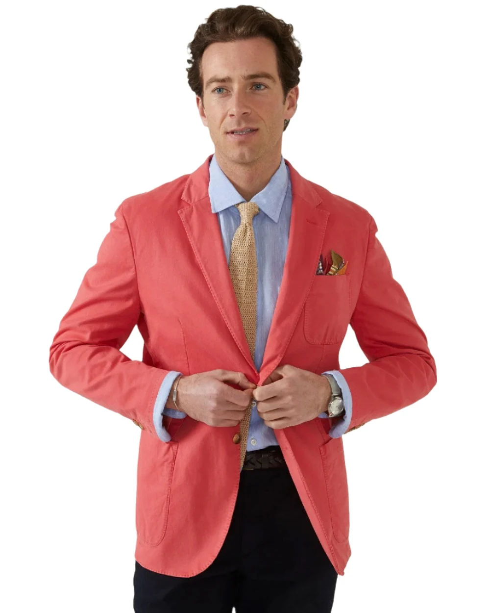Alan Paine Mens Heymouth Cotton Blazer - Image 12