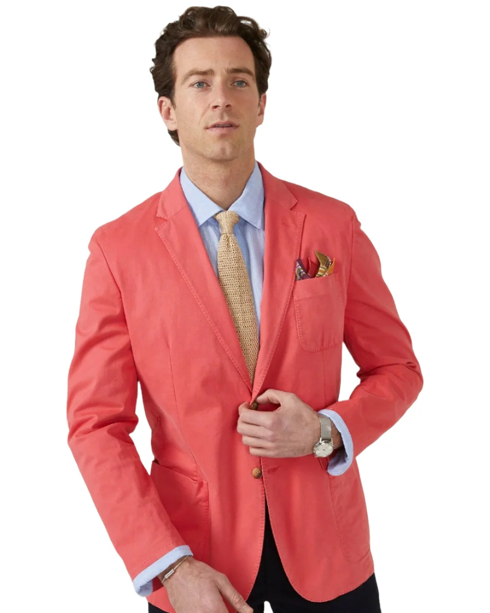Alan Paine Mens Heymouth Cotton Blazer - Image 13