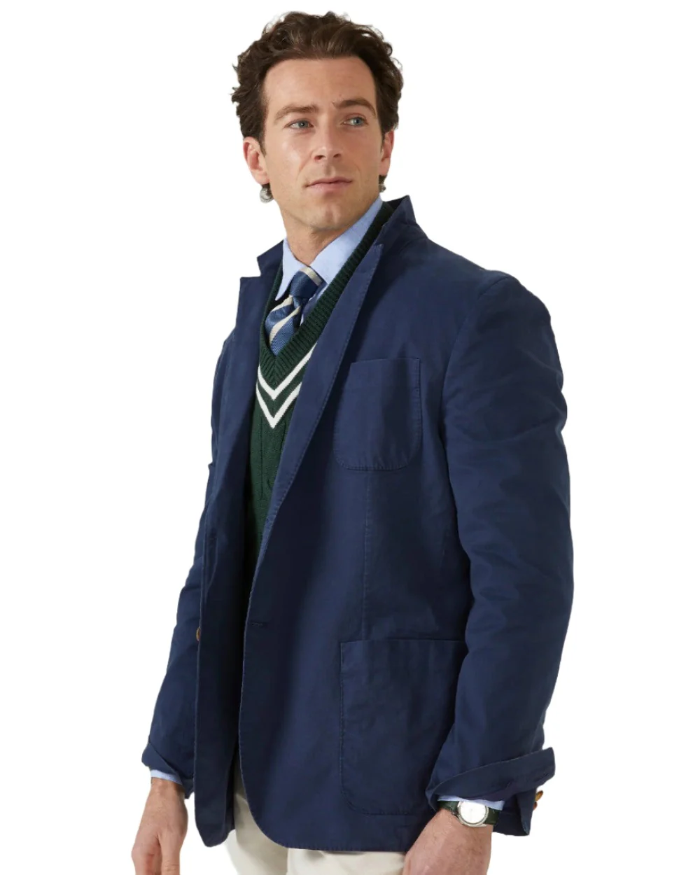 Alan Paine Mens Heymouth Cotton Blazer - Image 16