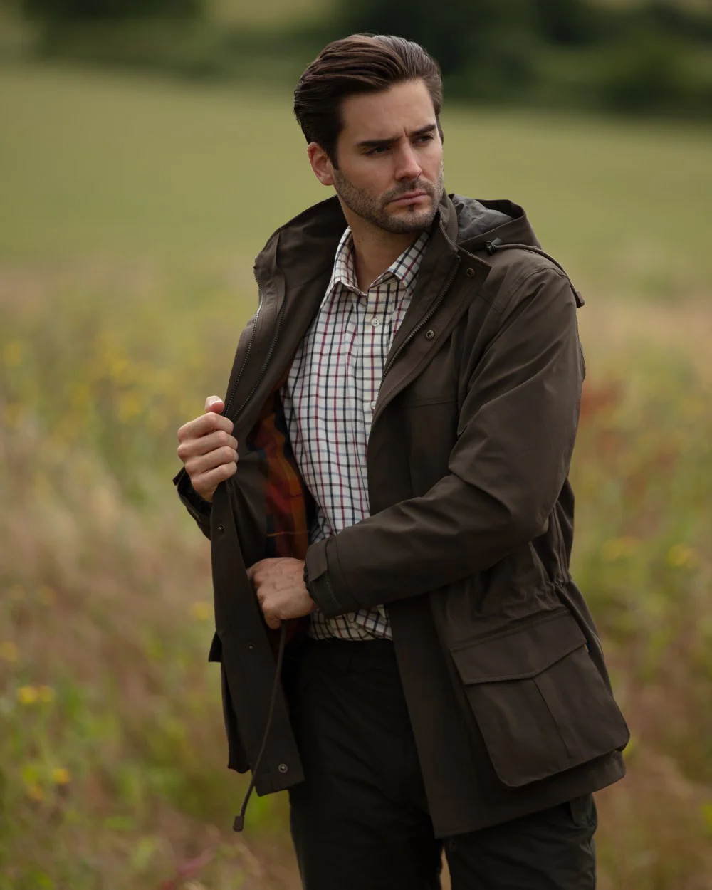 Alan Paine Mens Lockwood Shooting Coat - Image 4