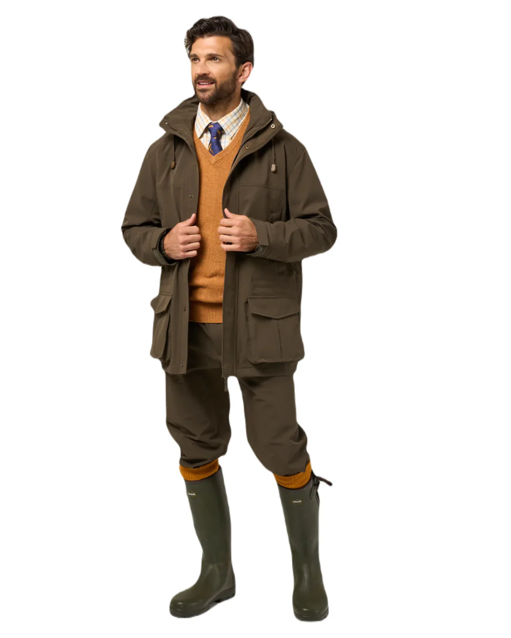 Alan Paine Mens Lockwood Shooting Coat - Image 5