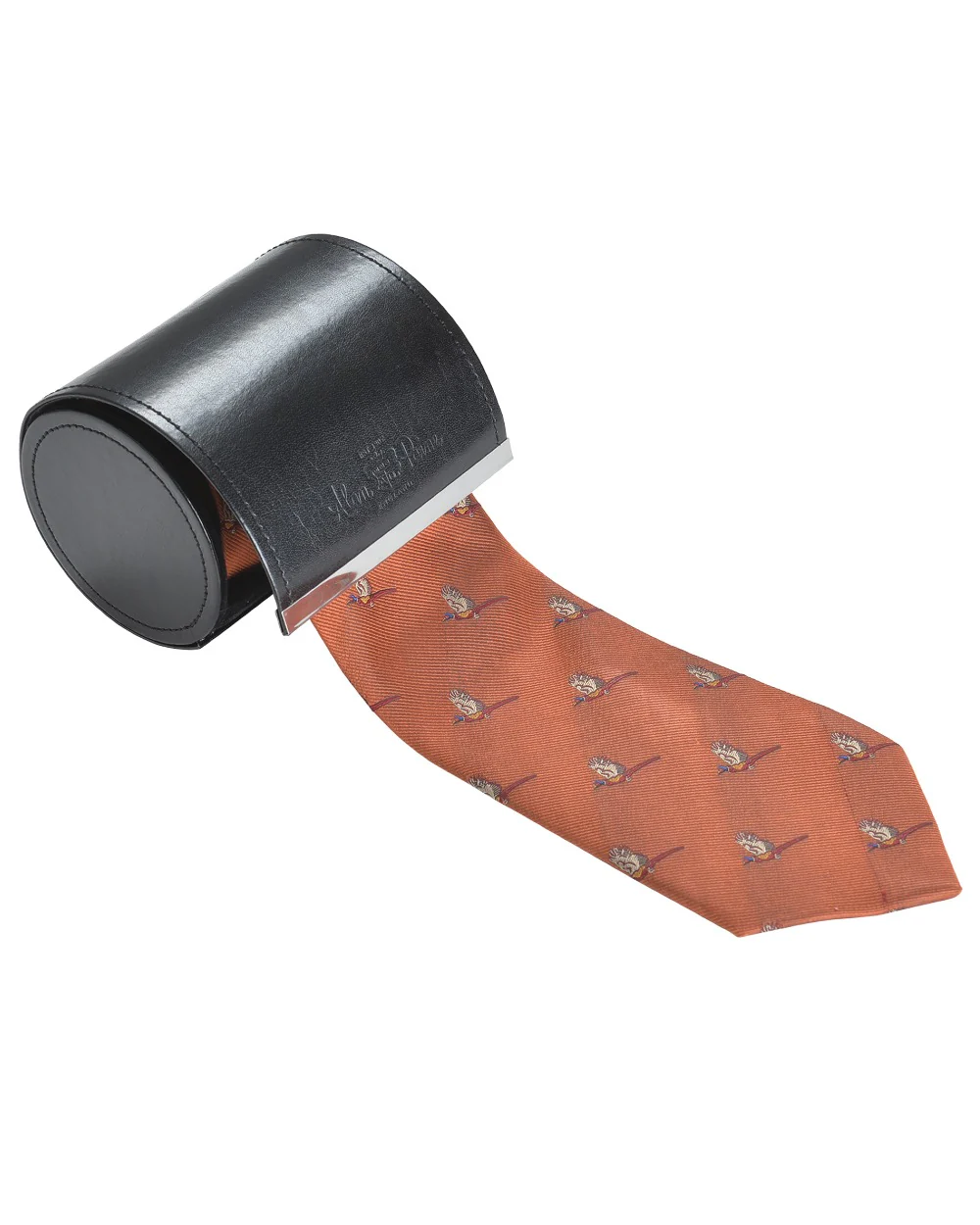 Alan Paine Ripon Silk Tie Flying Pheasants - Image 2