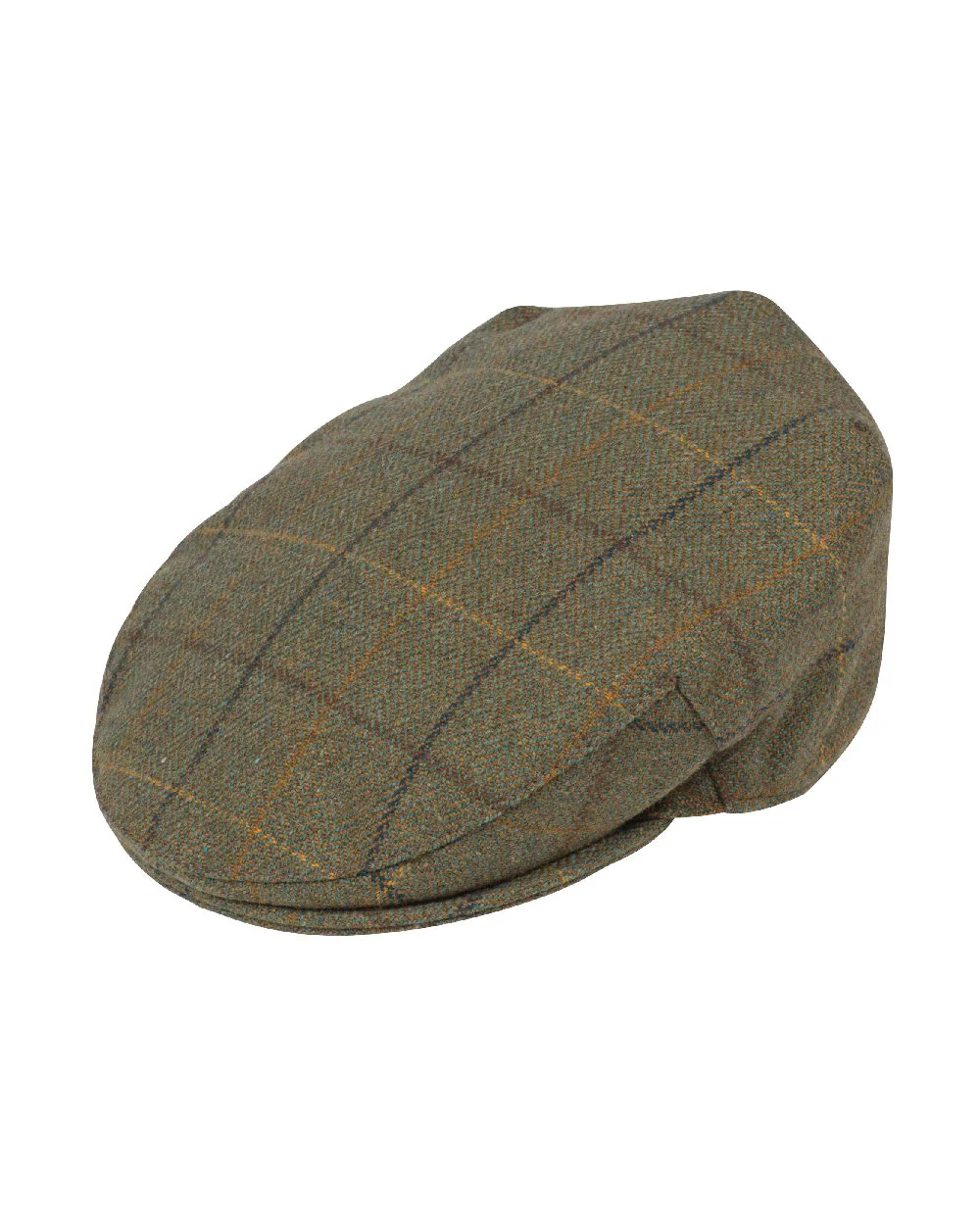 Alan Paine Rutland Waterproof Tweed Flat Cap - Image 5