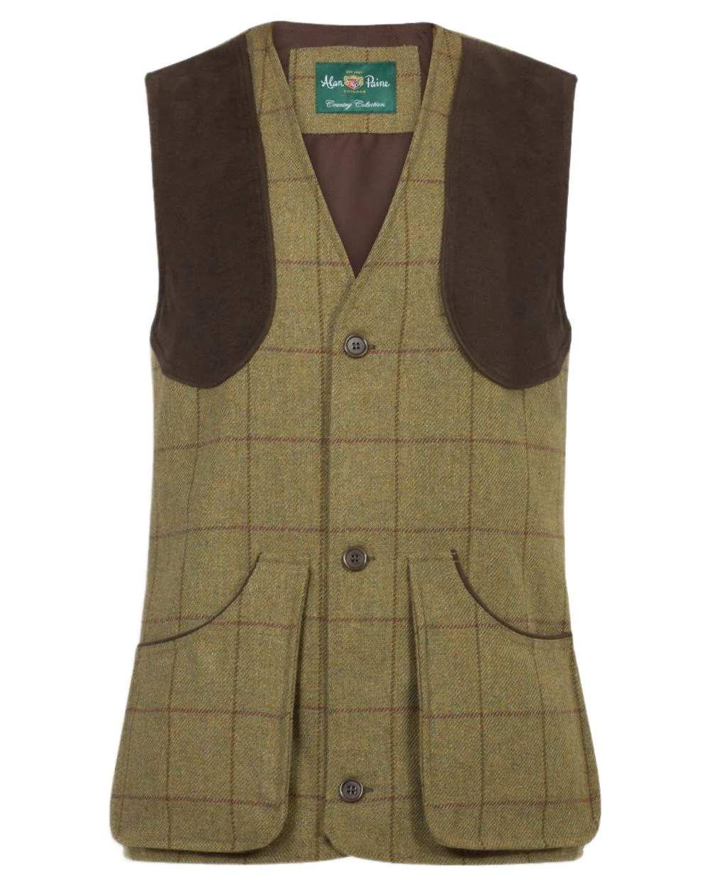 Alan Paine Rutland Tweed Shooting Waistcoat - Image 10