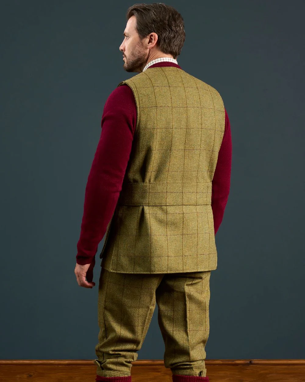 Alan Paine Rutland Tweed Shooting Waistcoat - Image 13