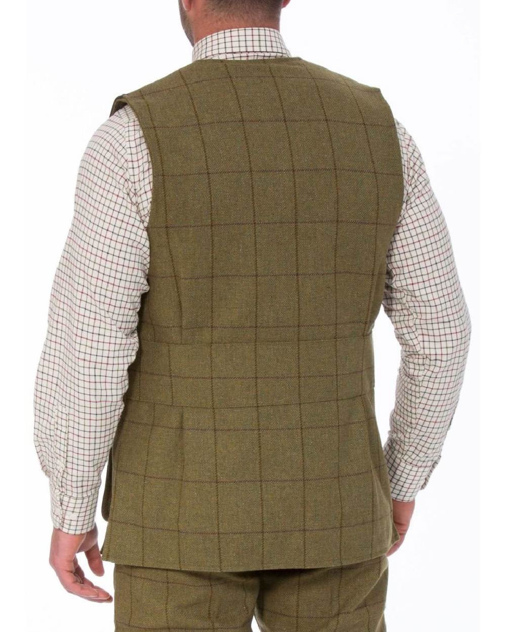 Alan Paine Rutland Tweed Shooting Waistcoat - Image 15